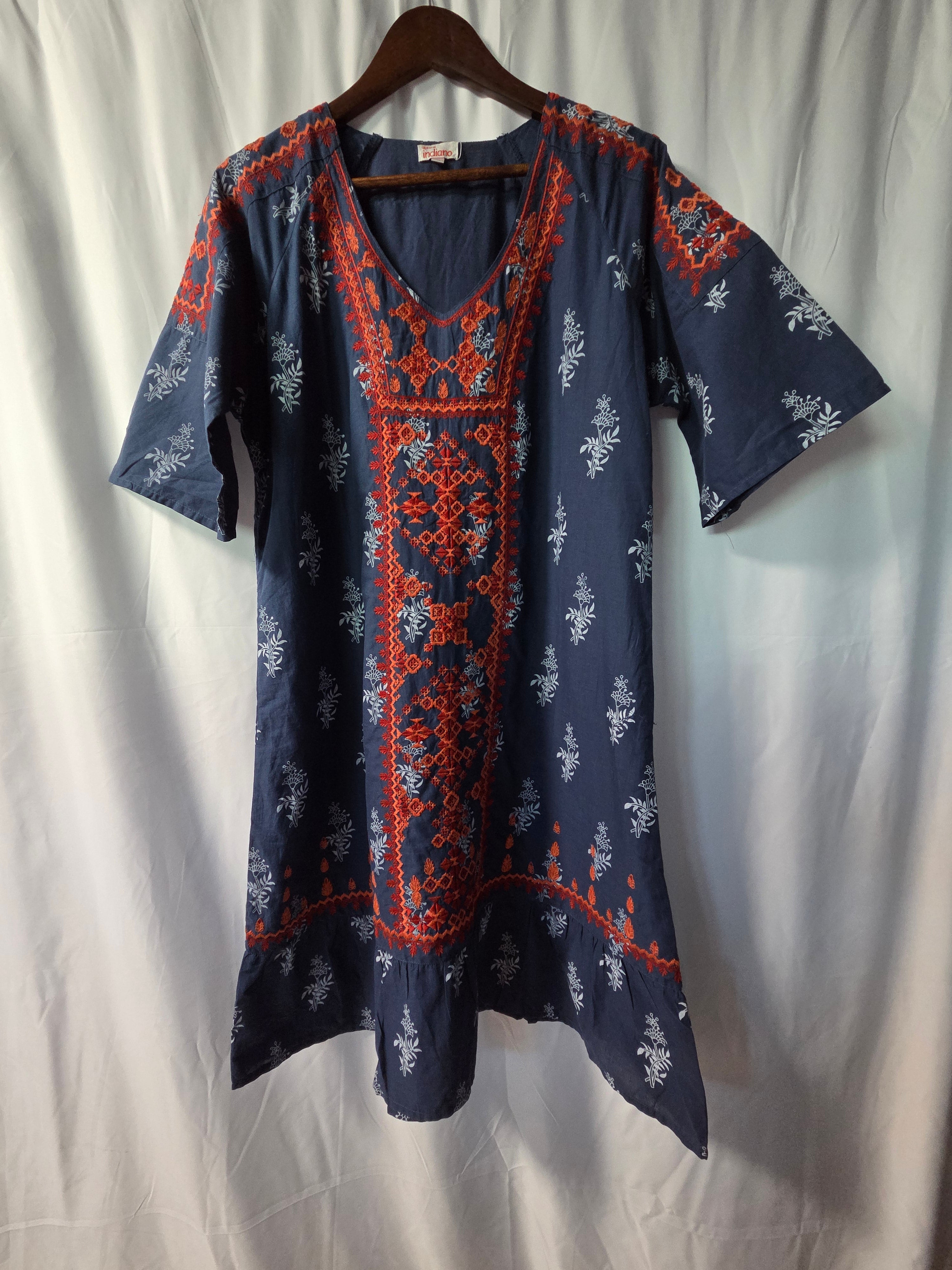 Vestido Boho Indigo