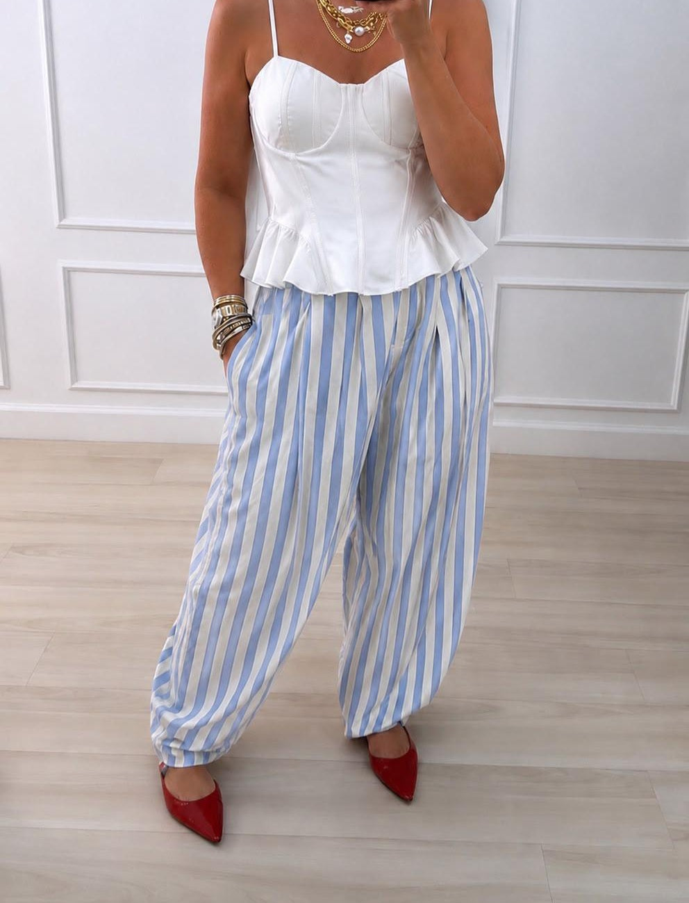 Pantalón Coastal Breeze Stripe