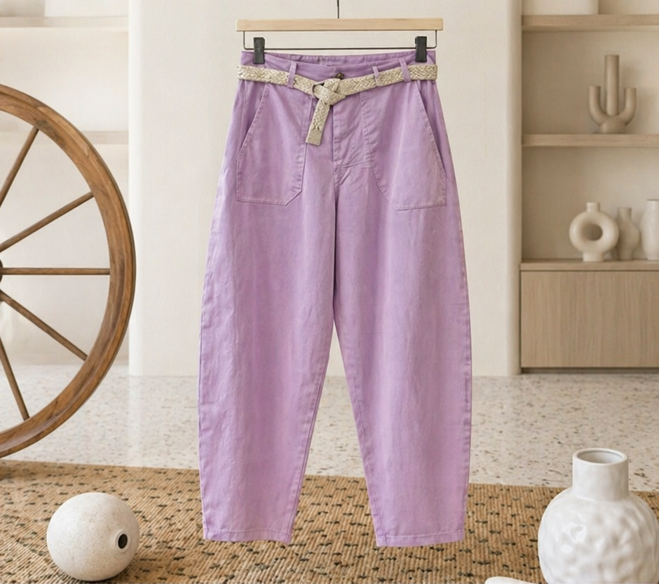 Pantalón Barrel Italy