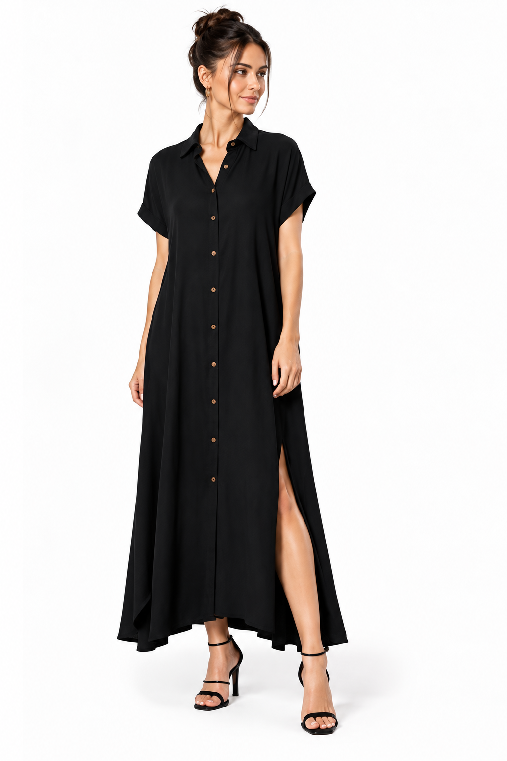 Vestido Camisero Maxi "Olga"